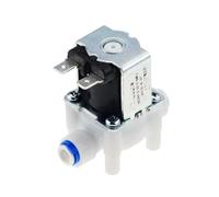 1/4 "Normalmente Chiuso Elettrovalvola Elettrica Magnetica DC12V 24V AC220V Acqua Aria di Ingresso Flussostato Dispenser Lavatrice Connessione rapida(DC 12V)