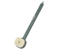 1/4 pennelli da bagno liquido, spazzola per scrub corpo con contenitore per gel doccia, spazzola rimovibile per massaggi da bagno, manico lungo, spazzola da bagno per donne e uomini, per la pulizia