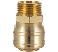 1/4 per bsp Accoppiatore a collegamento in ottone per tubo e linee p