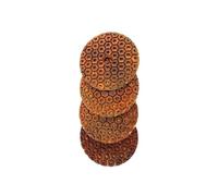 1/4 pezzi 4"" tampone for lucidatura a secco tipo tampone for lucidatura flessibile for granito marmo pietra disco abrasivo(4pcs)