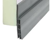 1-4 pezzi Guarnizione inferiore porta in gomma siliconica antivento autoadesiva sotto porta Guarnizione per finestra Guarnizione per finestra - Grigio 1M-2 pezzi