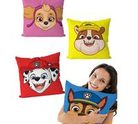 1/4 pezzi/set Federe per cuscini serie PAW Patrol per divano di casa, cuscini da camera da letto, cuscini lombari per auto, federe stampate a tema PAW Patrol, federe decorative per feste e vacanze, id