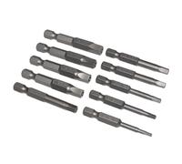1/4 Pollice Esagono Shank 5 Laterali Vite Di Sicurezza Driver Trapano 50 Mm/2 Pollice Lunghezza Per Esercizi Di Alimentazione E Effetti Che Sono Adatto Per Operatori Di Riparazione