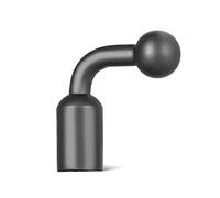 1/4 pollici fino a 17 mm Ballhead Mount Adattatore per treppiede, Selfie Grip Stand Ball Head Phone Tablet Clip Clip Clip