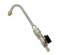 1/4 Quick Connect idropulitrice estensione bacchetta in acciaio inox montaggio a parete per la pulizia di casa e giardino - forma a U