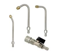 1/4 Quick Connect idropulitrice estensione bacchetta in acciaio inox montaggio a parete per la pulizia di casa e giardino - Combo