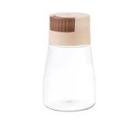 1/4 saliera con guarnizione antipolvere - moderno sale e pepe in acciaio inox, per uso alimentare, non tossico, per casa, campeggio, picnic