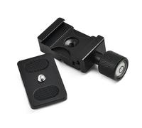 1/4 Supporto Morsetto Rilascio Veloce Piastra Opaco Nero K30 30mm Utile Ultimo