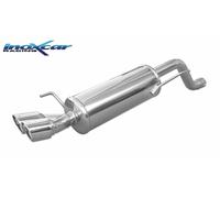 1.4 T-JET 155cv 07 Diam.. 60 maggiorato Posteriore uscita 2 x diam. 80 X-RACE