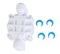 1/4 " Tubo 4 Modo Porta Auto Chiudi Off Valvole Con Push Raccordi per Inversa