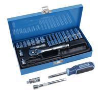 1/4" Unità 23pz Set di prese metriche Prese profonde poco profonde Prolunghe ...