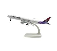 1:400 per 20CM B777 in lega pressofusa modello di aereo in miniatura in metallo da esposizione scrivania Set da gioco per hobby in miniatura