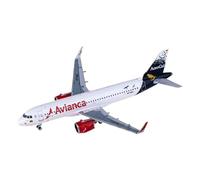 1:400 per A320neo N776AV Diecast Metal Static Miniature Modello Aereo Souvenir
