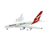 1:400 per modello di aereo A380-800 VH-OQH in lega pressofusa decorazione da tavolo per esposizione statica Set da gioco per hobby in miniatura