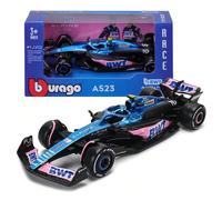 1/43 2023 BWT Alpine F1 Team A523 10# Modellino di auto in lega Pierre Gasly, auto da corsa Formula Uno, modello perfetto per regalo di vacanze, compleanni, collezioni (Alpine A523 10#) Tagli UnicaLeg