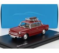1:43 ABREX Skoda 1100 Mbx 1969 Bordeaux 143AU-721BC