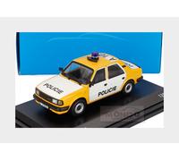 1:43 ABREX Skoda 120L Policie 1984 Yellow White 143ABSX-702XA2