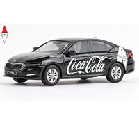 1/43 ABREX SKODA OCTAVIA IV COCA-COLA 2020 BLACK