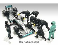 1/43 AMERICAN DIORAMA - FIGURES - F1 SET 2 2022 - DIORAMA PIT-STOP SET 7 X 3838