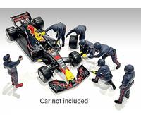 1/43 AMERICAN DIORAMA - FIGURES - F1 SET 2 2022 - DIORAMA PIT-STOP SET 7 X 3839