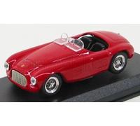 MODELLINO AUTO STATICO DIECAST FERRARI 166MM SPIDER STRADALE 1948 ROSSO 1/43