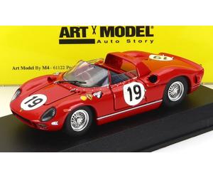 1/43 ART-MODEL - FERRARI - 330P 4.0L V12 TEAM SEFAC FERRARI SPA N 19 3rd ART166/