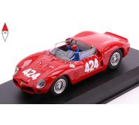 1/43 ART MODEL FERRARI RED 196 SP s/n 0804 N424 WINNER RALLY TRENTO BONDONE 1962