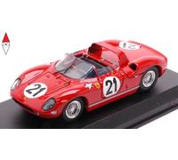 1/43 ART MODEL FERRARI RED 250P SPIDER 3.0L V12 TEAM FERRARI SPA SEFAC N 21