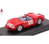 1/43 ART MODEL FERRARI RED DINO 196SP SPIDER N 120 2nd TARGA FLORIO 1962