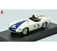 1/43 ART MODEL FERRARI WHITE BLUE 750 MONZA 3.0L SPIDER N 2d