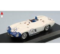 1/43 ART MODEL FERRARI WHITE BLUE 857 S SPIDER N 14 CUBA 1957 P.HILL