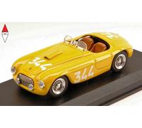 1/43 ART MODEL FERRARI YELLOW 166 MM N 344 MILLE MIGLIA 1951