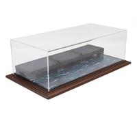 1/43 ATLANTIC - VETRINA DISPLAY BOX - DIORAMA BASE PORTO Lungh.LENGHT cm ATL3020