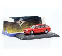 1:43 Audi Avant RS2 1995 Rosso Powered Di Porsche Solido