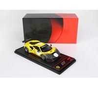 1:43 BBR Ferrari 488 Gt Modificata 2020 Yellow Matt Grey BBRC255