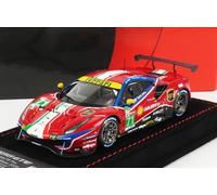 1/43 BBR-MODELS - FERRARI - 488 GTE EVO 3.9L TURBO V8 TEAM AF CORSE N 71 BBRC253