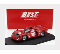 1:43 BEST Alfa Romeo 33.2 #180 Targa Florio 1968 Ginti Galli BE9422-2