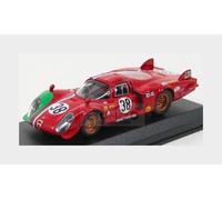 MODELLINO AUTO STATICO BEST MODEL ALFA ROMEO 33.2 LM LE MANS 1969 GOSSELIN 1/43