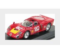 1:43 BEST Alfa Romeo 33.2 Spider Targa Florio #182 Bagh. 1968 Red BE9191