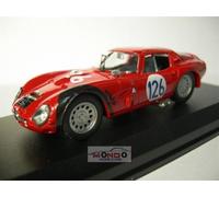 MODELLINO AUTO STATICO ALFA ROMEO TZ2 #126 TARGA FLORIO 1966 PINTO TODARO 1/43
