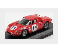 MODELLINO AUTO STATICO BEST FERRARI 250LM #14 LE MANS 1968 MODELLISMO SCALA 1/43
