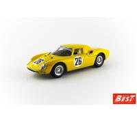 1:43 Best Ferrari 250Lm Team Pierre Dumay #26 2Nd Le Mans 1965 P.Dumay BE9010-2