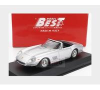 Ferrari 275 Gtb/4 Nart Spyder 1967 Grey Metallic 1:43 Model BEST MODELS