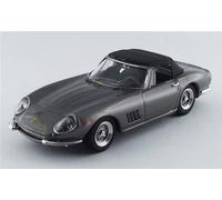 MODELLINO AUTO STATICO BEST FERRARI 275 GTB SPIDER CABRIO 1967 GRIGIO SCALA 1/43