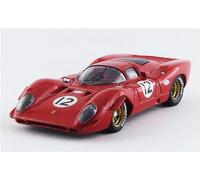 1:43 Best Ferrari 312 P Coupe' Bridgehampton 1969 P. Rodriguez #12 BE9589 Modell