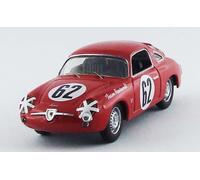 1:43 BEST Fiat 750 Abarth #62 12H Sebring 1959 Cussini Cattini Red BE9617