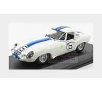 1:43 BEST Jaguar E-Type Lightweight #15 24H Le Mans 1963 Cunningham BE9151-2