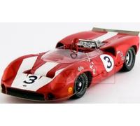MODELLINO AUTO STATICO BEST LOLA T70 MK2 #3 WINNER ST JOVITE 1966 SURTEES 1/43