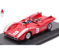 1/43 BEST MODEL ABARTH SP2000 N 9 GP MUGELLO 1970 N.VACCARELLA RED