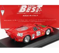 MODELLINO AUTO STATICO DIECAST ALFA ROMEO 33.2 N.16 NURBURGRING 1968 GIUNTI 1:43